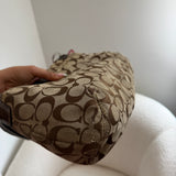 Coach Brown Signature Soho Sufflette Bag
