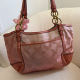 Coach Pink Ombré Tote Bag