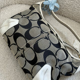 Coach Navy Signature Ergo Bag