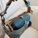 Coach Multicolor Blue Optic Pochette