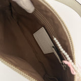 Coach White East West Shoulder Bag
