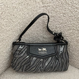 Coach Zebra Print Madison Mini Bag