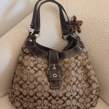 Brown Coach Signature Soho Lynn Bag
