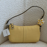 NWT Coach Butter Yellow Pochette Bag