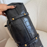 Miu Miu Black Vitello Lux Leather Bag