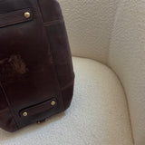 Brown Coach Leather Sabrina Madison Bag