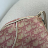 Pink Dior Saddle Trotter Shoulder Bag