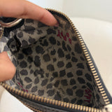 Coach Black Poppy Mini Shoulder Bag