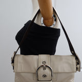 White Coach Soho Demi Flap
