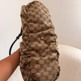 Brown Gucci Abbey Tote Bag