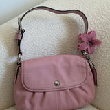 Coach Pink Mini Pleated Soho Bag