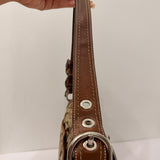 Coach Brown Canvas Large Soho Bag