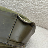 Coach Olive Green Nubuc Shoulder Bag