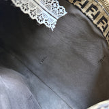 Fendi Zucchino Hobo Shoulder Bag