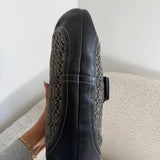 Coach Black Large Signature Soho Bag