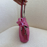 Coach Pink Signature Pochette Bag