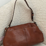 Coach Whiskey Leather Soho Flap Bag