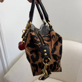 Leopard Print Coach Sabrina Madison Bag