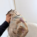 Coach Grey Optic Multi Print Signature Soho Sufflette Bag