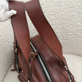 Brown Chloe Betty Leather Shoulder bag