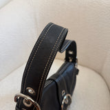 Black Leather Mini Soho Bag