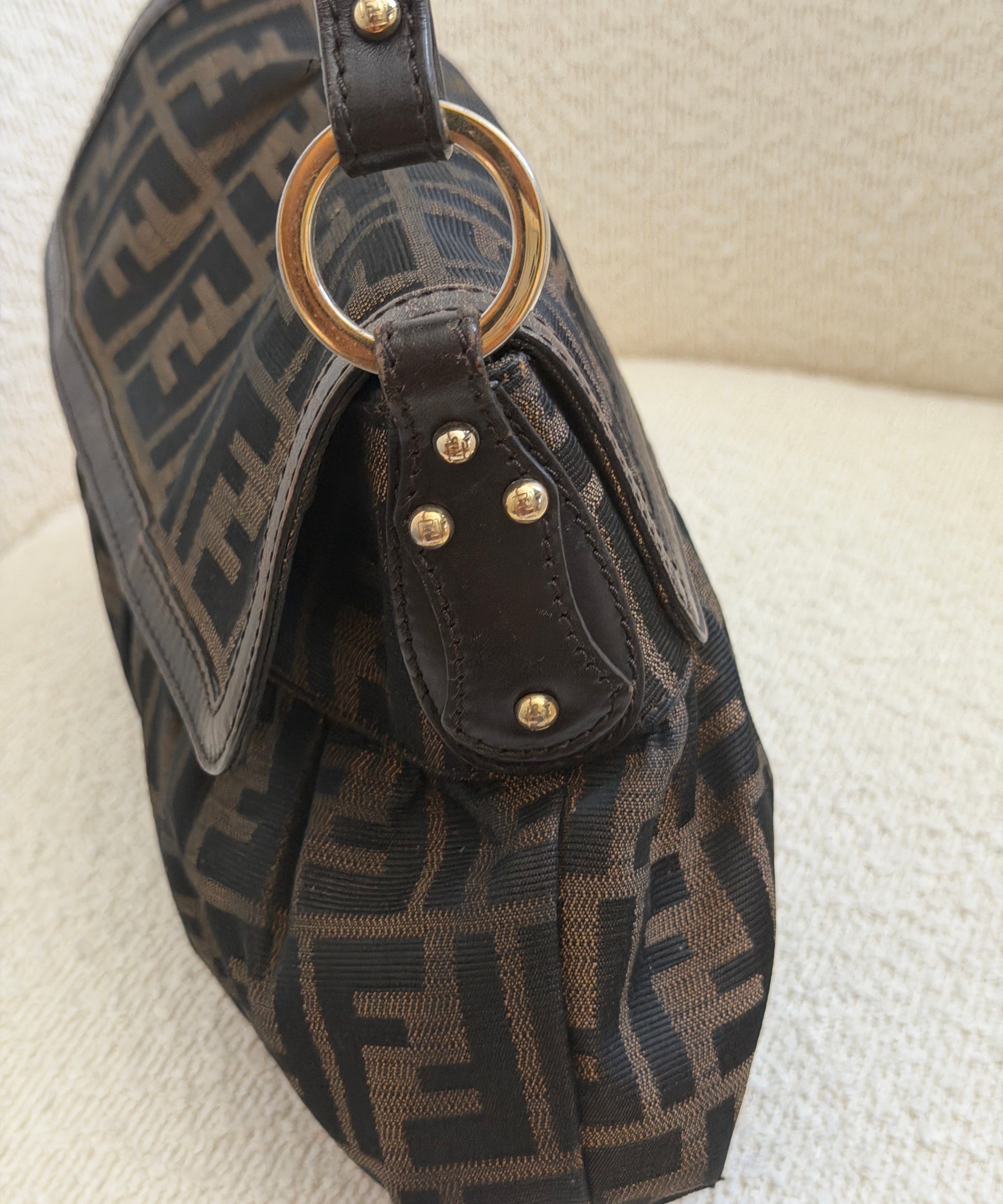 Fendi Zucca Chef Shoulder Bag