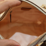 White Dior Romantique Mini Barrel Bag
