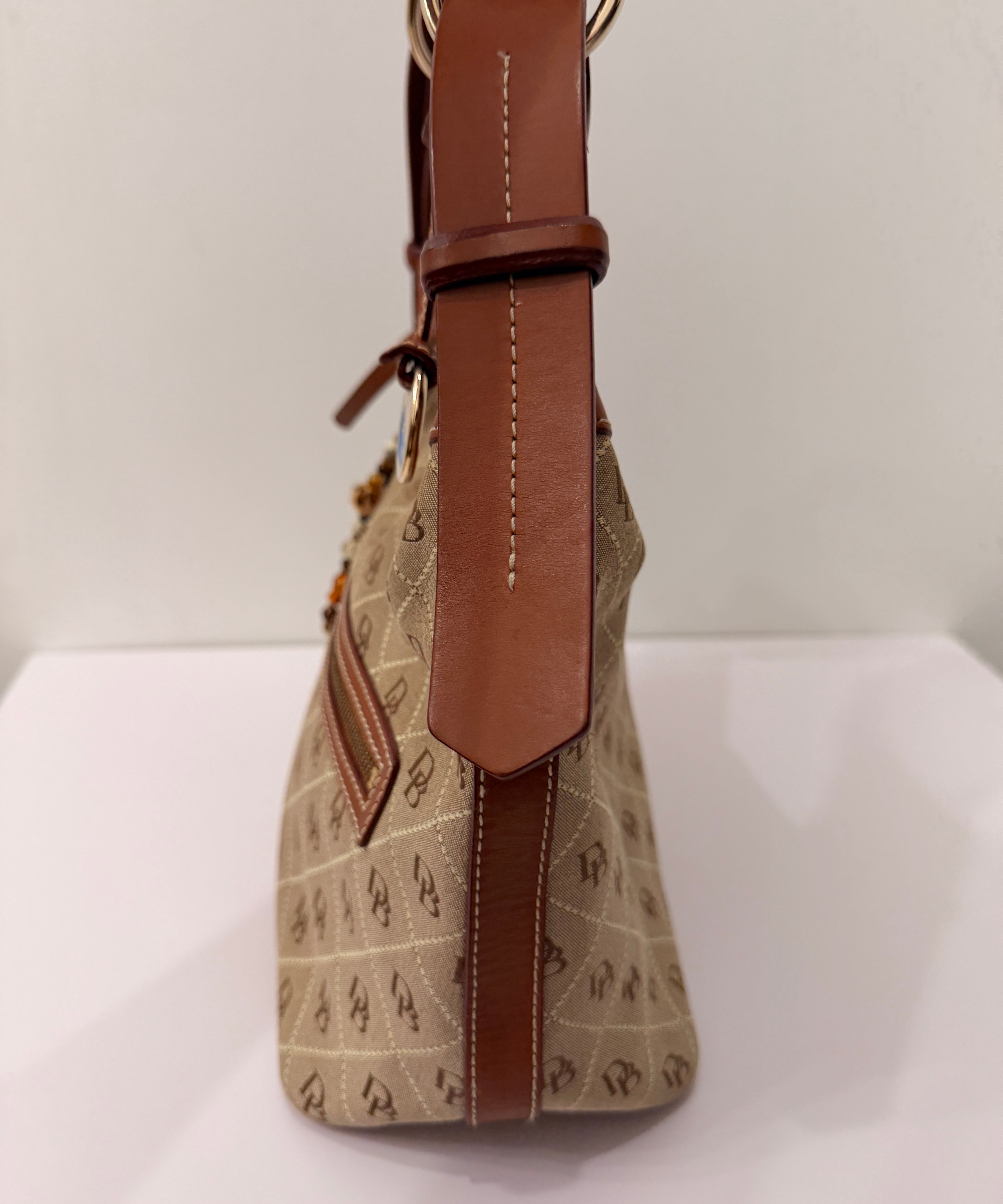Brown Dooney & Bourke Shoulder Bag