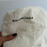 Balenciaga Maroon Classic City Mini Leather Gold Hardware Bag