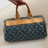 Louis Vuitton Denim Neo Speedy Monogram Handbag