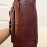 Rare Coach Plum Leather Campbell Hobo Bag