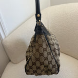 Brown Gucci Mini D-Ring Shoulder Bag