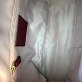 Coach Burgundy Patent Leather Ashley Shoulder Bag