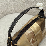 Coach Holiday Patchwork Top Handle Pochette