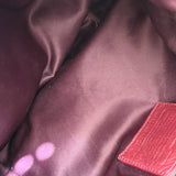 Coach Burgundy Patent Leather Ashley Carry-All Bag