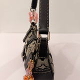 Coach Grey Signature Demi Hamptons Bag