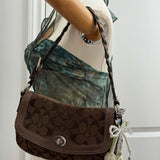 Coach Brown Chelsea Shoulder Bag