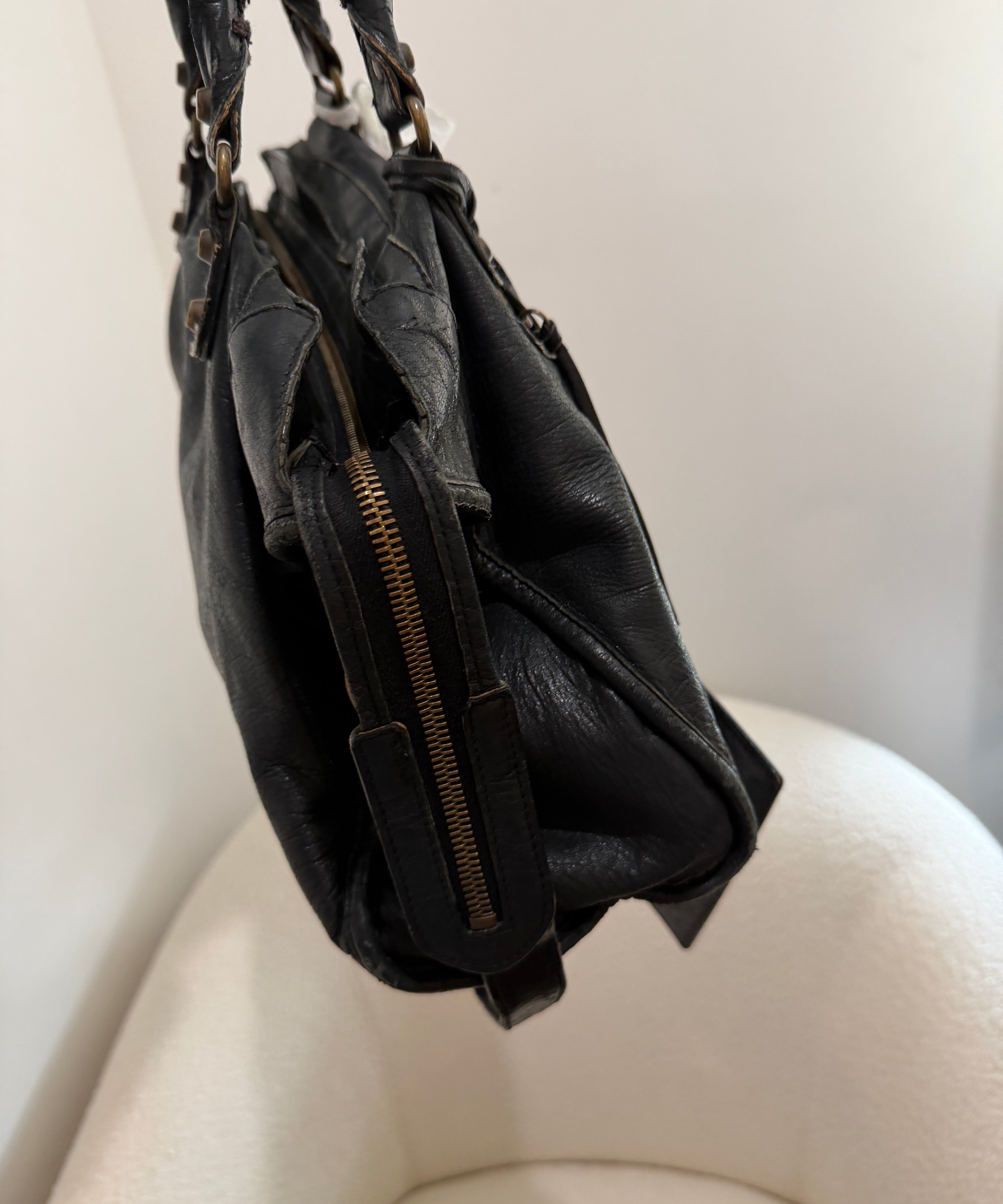 Black Balenciaga Medium Classic City Bag