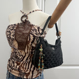 Coach Black Madison Mini Bag