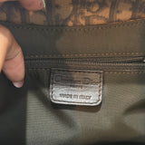 Brown Dior Romantique Trotter Hand Bag