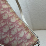 Pink Dior Saddle Trotter Shoulder Bag