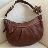 Coach Chestnut Leather Hobo Bag