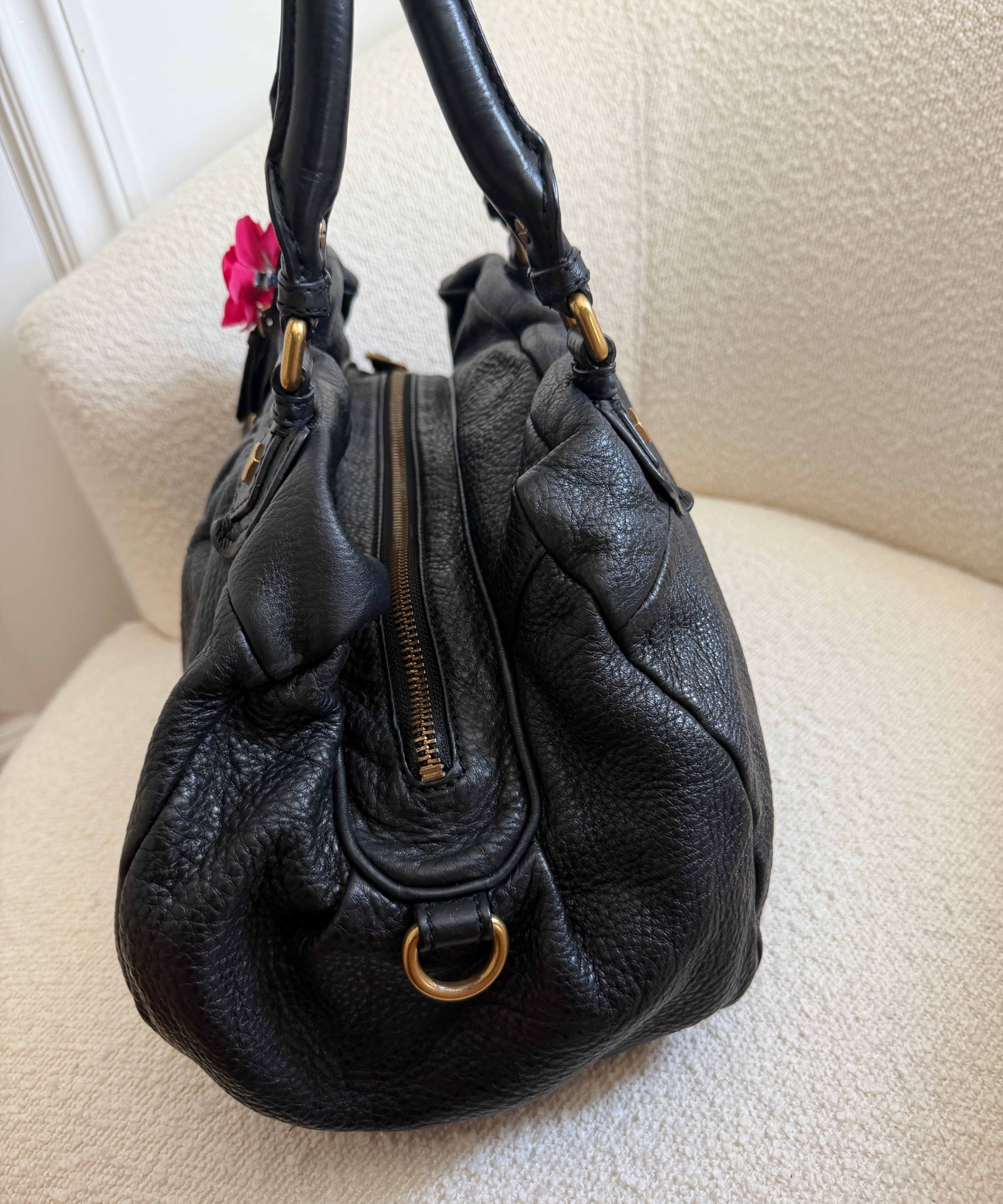 Black Marc Jacobs Classic Groove Bag