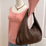 Brown Bottega Venetta Shoulder Bag