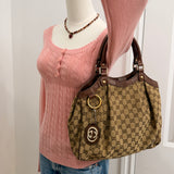 Brown Gucci Sukey Tote Bag