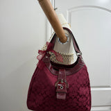 Rare Coach Burgundy Soho Lynn Bag
