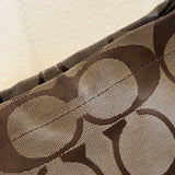 Brown Canvas Small Carly Bag