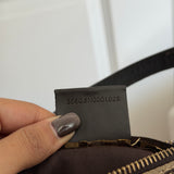 Fendi Signature Brown Pochette Bag