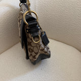 Coach Canvas Ali Legacy Turnlock Bag