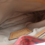 Coach Red Monogram Hamptons Clip Bag